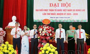 Điện Biên: Đại hội Đại biểu MTTQ Việt Nam xã Búng Lao lần thứ I